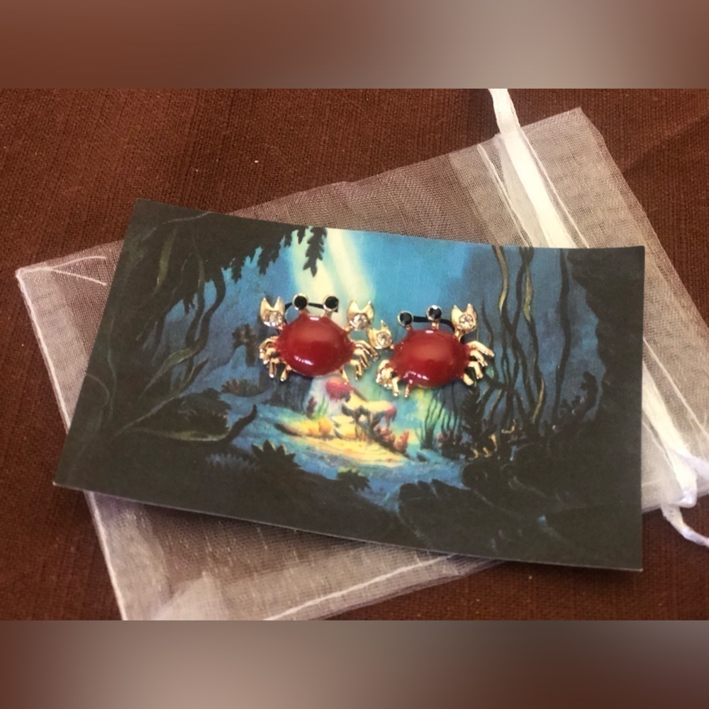 Disney The Little Mermaid Sebastian Earrings